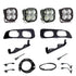 Ford Super Duty 2023-On Dual Sportsman Fog Pocket Upfitter Kit Baja Designs